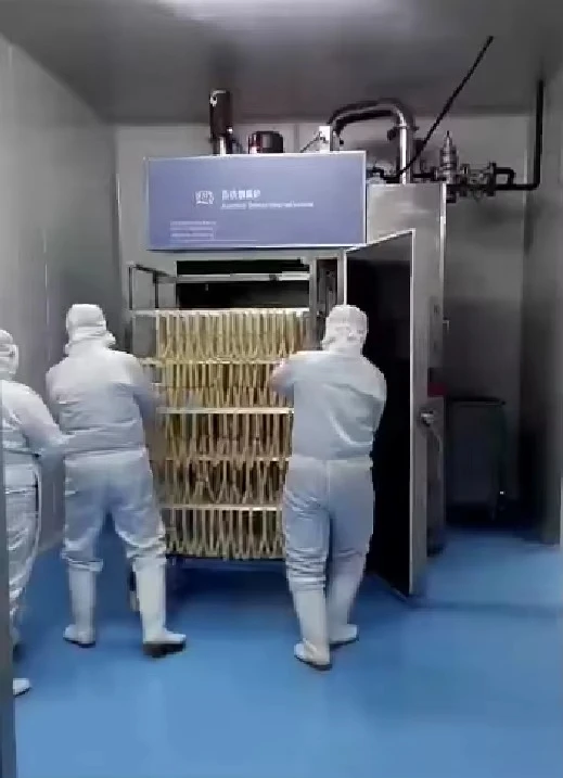 Máquina ahumadora de carne para carne