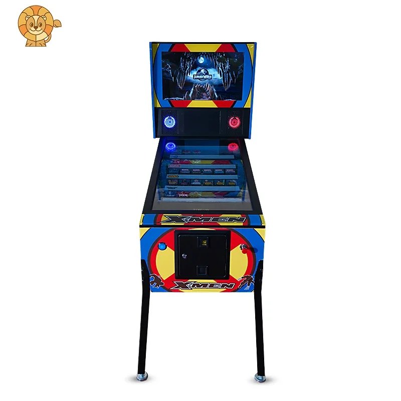 LTG Fabbrica all'ingrosso Vendita calda Arcade a gettoni Virtual Pinball Arcade Macchina da gioco 3D Flipper Gioco arcade