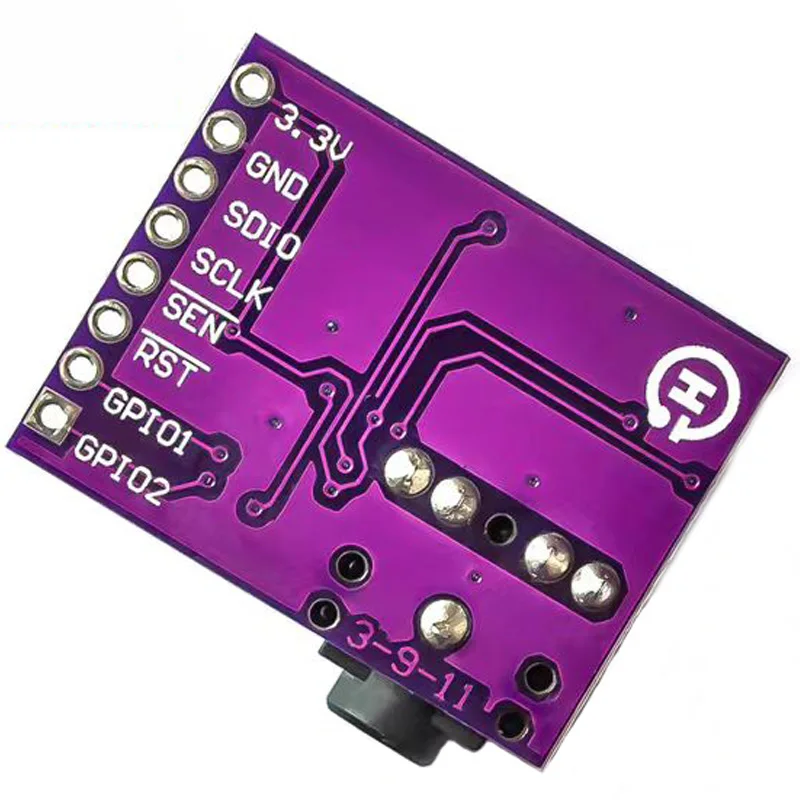 Placa de avaliação do sintonizador FM MCU-470 Si4703 Placa de desenvolvimento do sintonizador de recepção