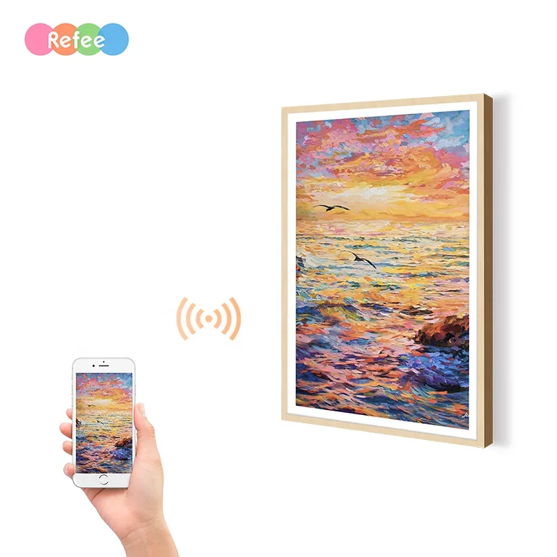 

Home/Hall/Hotel Decoration NFT Digital Frame Advertising Player Video WIFI LCD Screen Android System NFT Art Picture 4k Display
