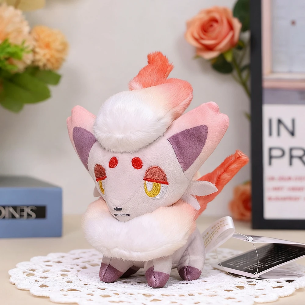 pokemon-zoroark-brinquedo-de-pelucia-brilhante-hisuian-zorua-zoroark-pingente-de-pelucia-boneca-bolso-monstro-jogo-anime-mochila-decoracao-presentes