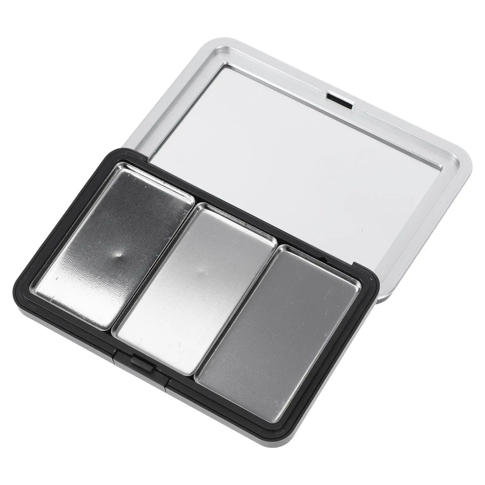 

Eyeshadow Storage Box Lightweight Portable Makeup Case Refillable Eyeshadow Container Blush Lipstick Compact Travel Size