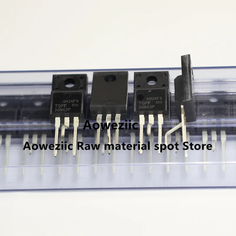 Aoweziic 100% New Imported Original  TGPF30N40P  30N40P  TGPF30N43P   30N43P  TO-220F LCD Field Effect Tube 400V  430V 30A