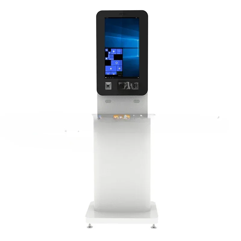 Electronic book lending machine touch inquiry self-service