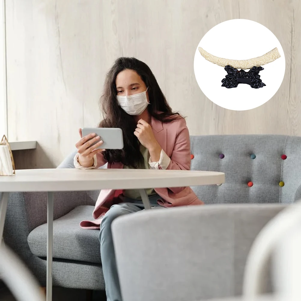 

Ivory Crafts Ornaments Vintage African Retro Decor Resin Made Environmental Friendly Car Desk Platform Natural Warm Special Gift