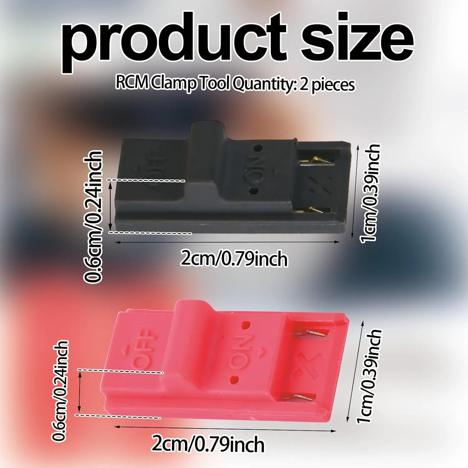 RCM Jig Tool for Switch Console, Durable Plastic RCM Loader Clips Short Circuit Tool for Modding & Recovery Mode