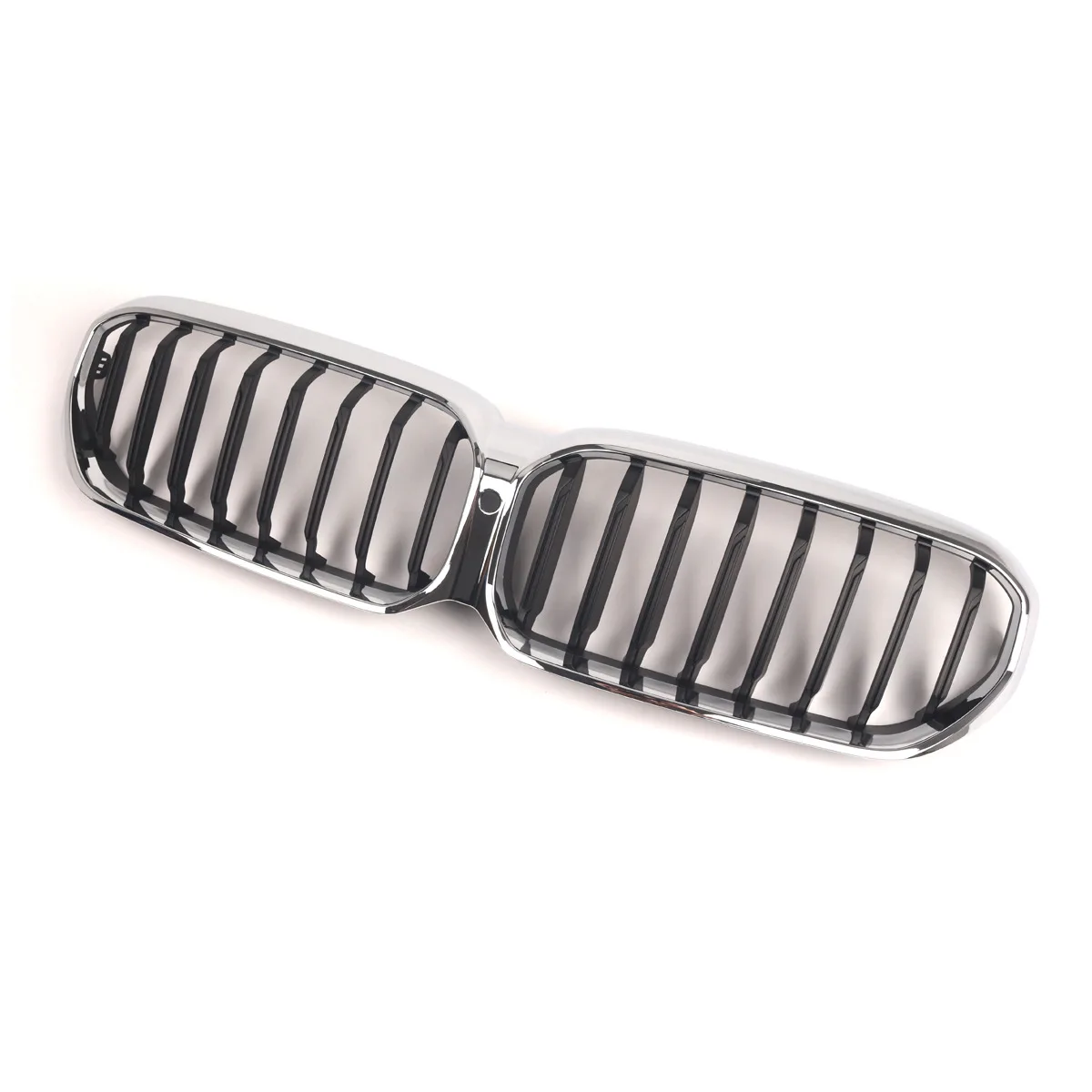 G30 Half Chome Single Line Front Kidney Bumper Grille For BMW 5 Series G30 G31 M5 F90 Replacement Grill 2020-2023 LCI