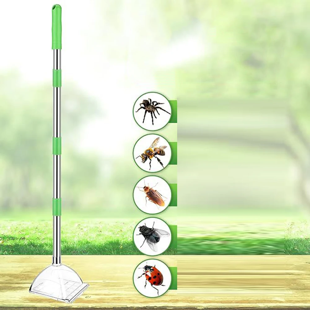 

Contactless Insect Catcher Adjustable Insect Catcher For Home Use 82cm Catching Range Easy Release Ergonomic Design