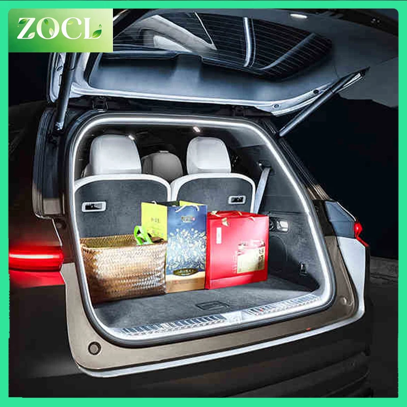 New For Kia Stonic 2017 2023 2024 2025 Car Trunk Atmosphere Multi Function Lamp Ambient Lighting LED Strip Light Accessories Kit