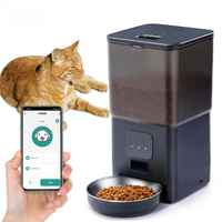 6L Cat Timing Feeder Tuya APP Smart Cat Feeder Pet Dog Food Automatic Dispenser Suitable for Small Cats and Dogs Remote Feeding