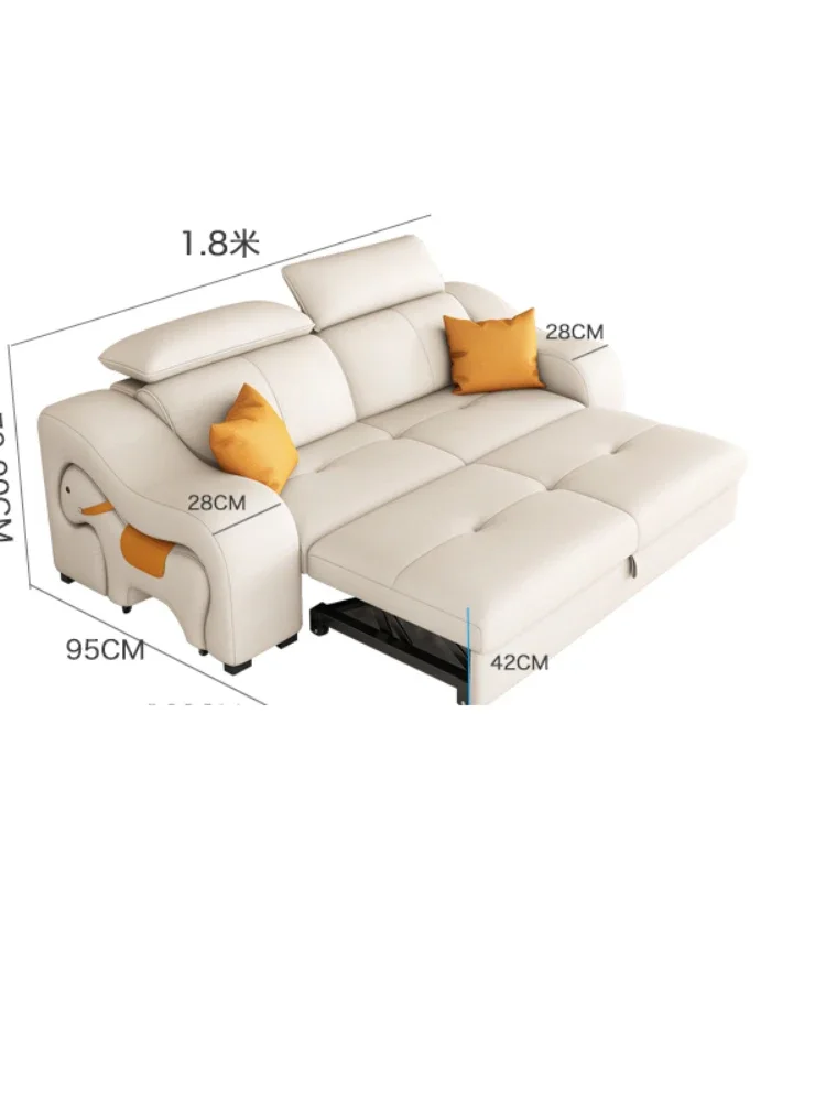 Sofá Modular individual para sala de estar, mueble plegable para jardín, oficina, Convertible, HDH