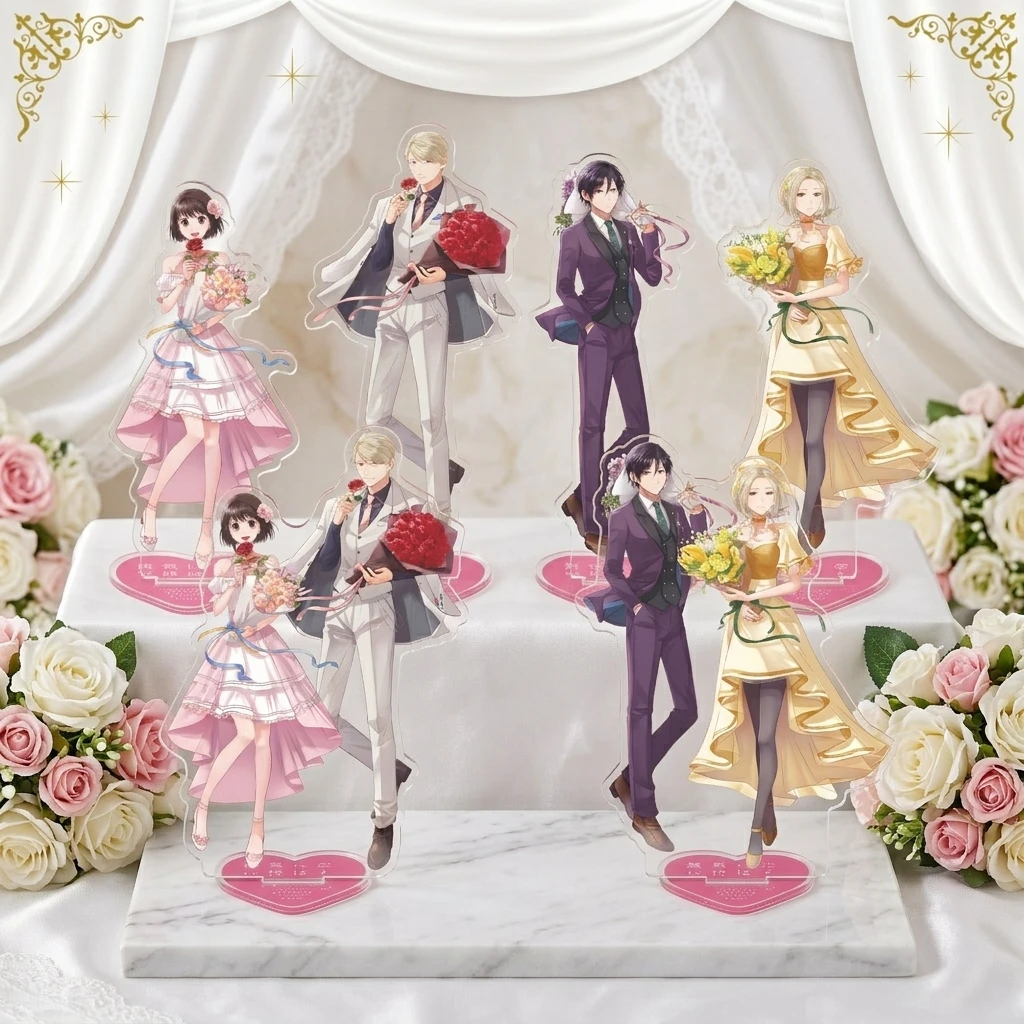 My Love Story with Yamada‑kun Series 2026 New Arrival Acrylic Equal‑Scale Stand Akane Yamada Akito Runa Sasaki Anime Keychain