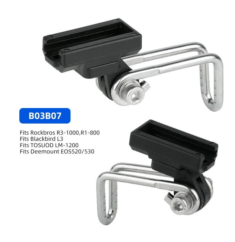 Fahrrad Front Licht Stehen Halterung Gabel Montieren Installieren MTB Scheinwerfer Taschenlampe Halter Passt Gaciron/Rockbros/CatEye/Trerk – Detail 8