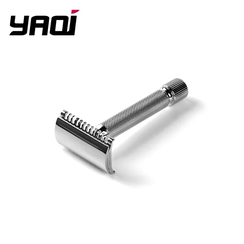 YAQI Men Stainless Steel Beard Shaver Wet Shave Tools BAENZIGER Safety Razor YAQI Shaving Products Best Gift for Men