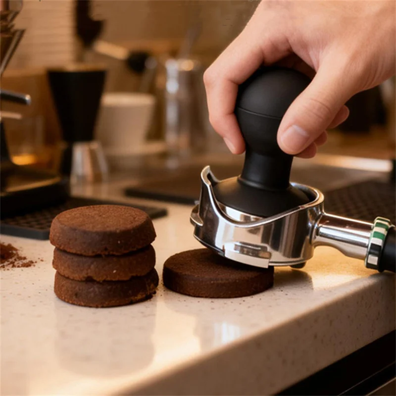Ultra Quiet Coffee Powder Cleaner,Slag & Dirt Free,Coffee Puck Suction Cup 51mm 58mm,Household Espresso Machine Cleaning Tools