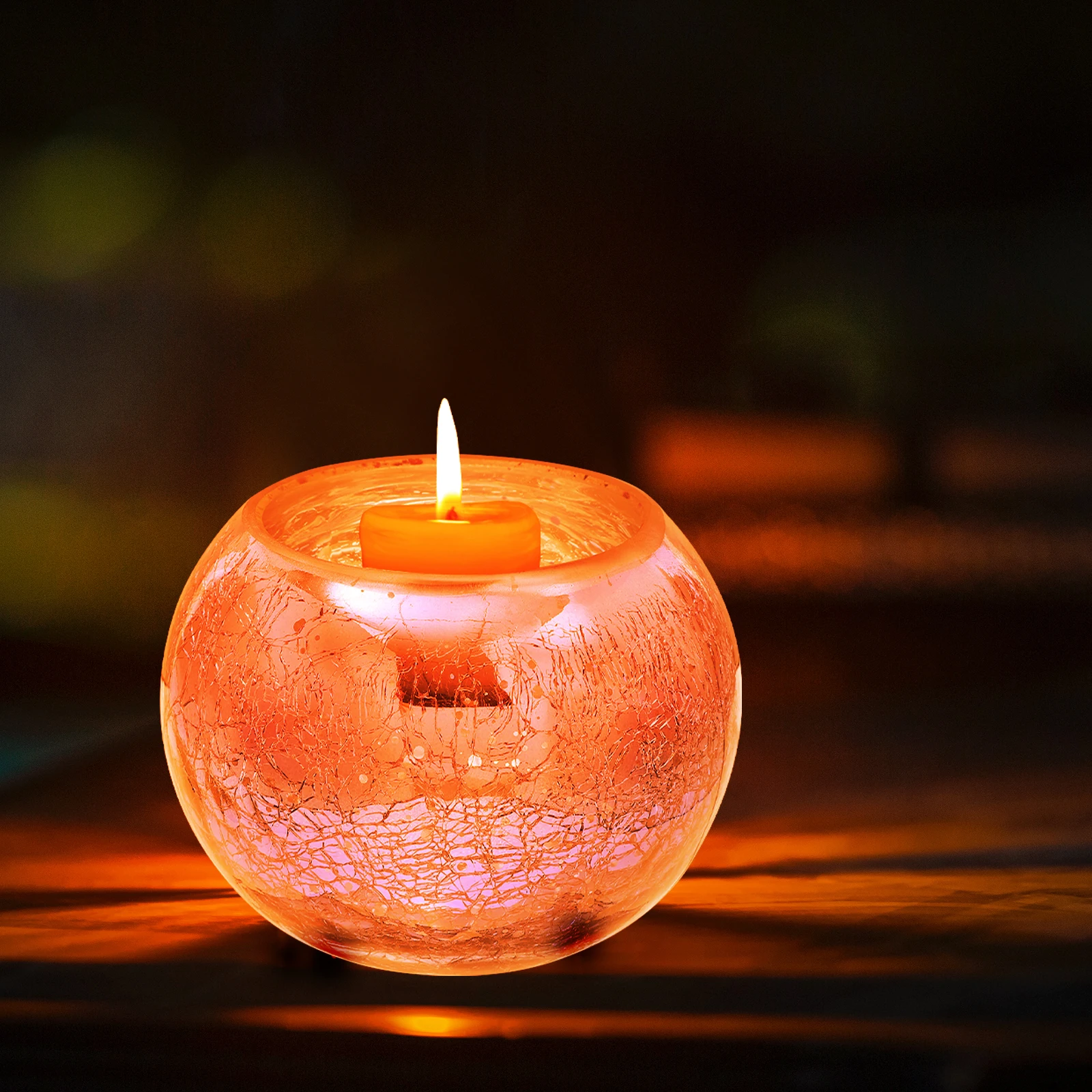 

Gradient Stand Transparent Creative Design Compact Size Elegant Romantic Wedding Table Decoration