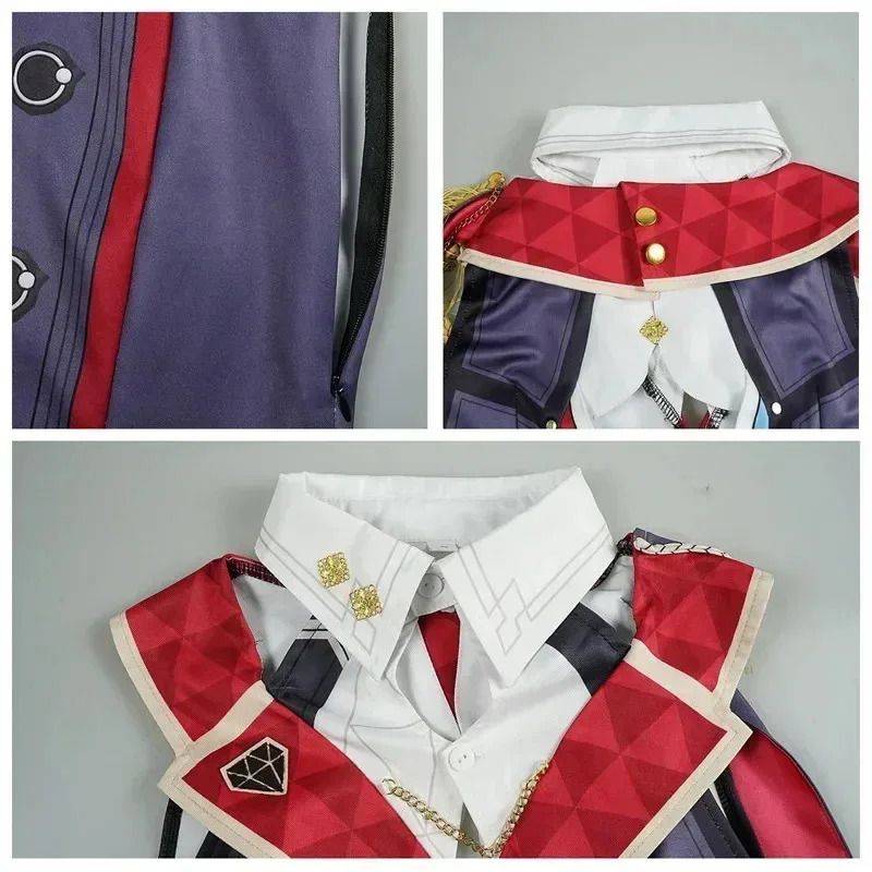 

CyHonkai Star Rail Topaz Косплей Костюм Карнавальная форма Костюмы для Хэллоуина Маскарад Взрослые игры Женщины