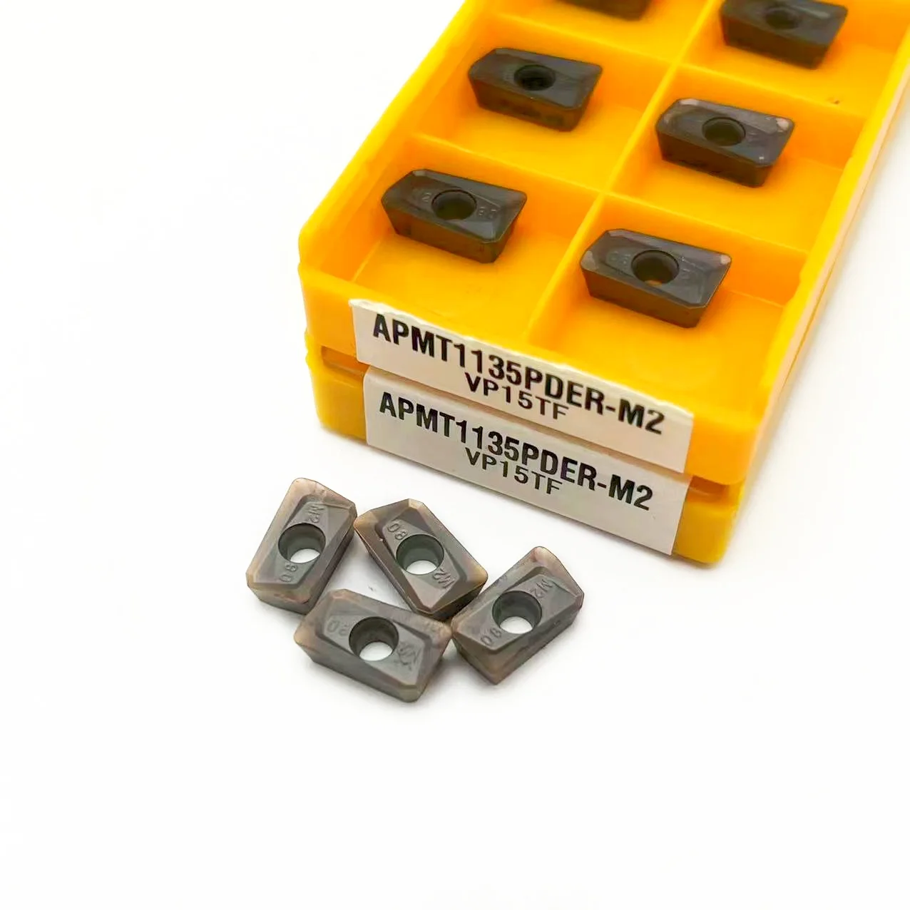 APMT1135PDER M2 VP15TF Фрезерные токарные инструменты APMT1135 H2 Твердосплавные вставки Инструменты для токарных станков с ЧПУ APMT1135 PDER-H2 VP15TF Фрезерные лезвия