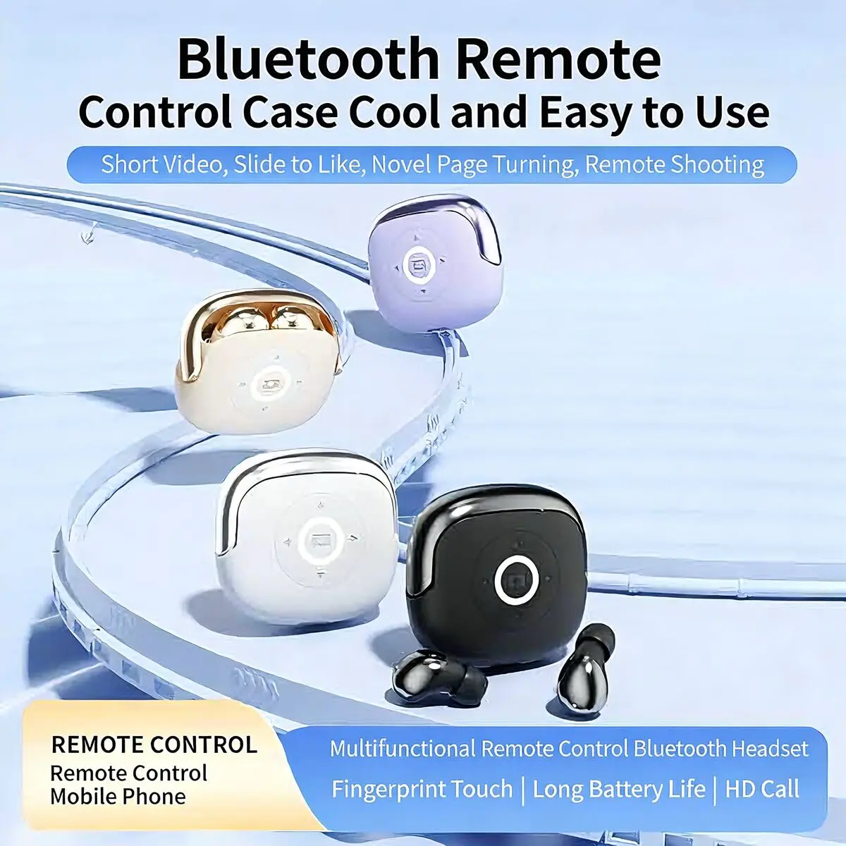 

Sleep Bluetooth Earsets Wireless In-Ear Noise-Canceling Touch Control HiFi Sound Long Battery Life for iOS Android Side Sleepers