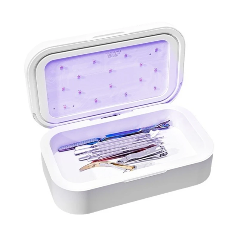 Sterilizer Box for Nail Tools Tool Disinfects Box Manicure Supplies