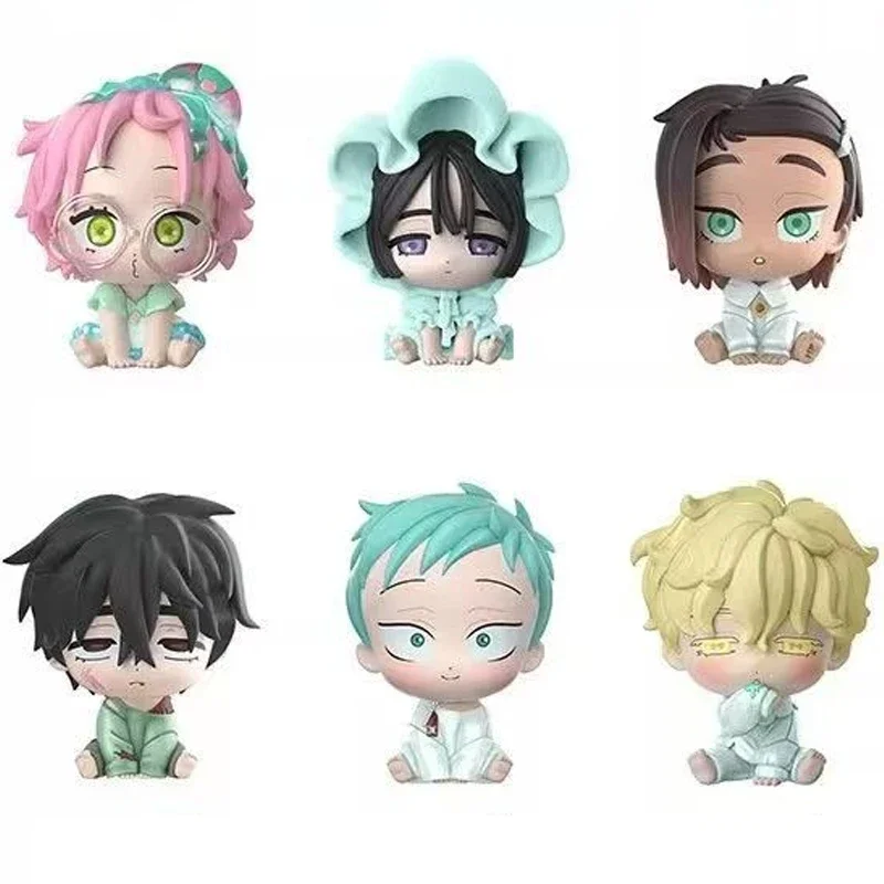 6Pc/Set Alien Stage Free Stage Blind Box Baby Series Mizi Sua Ivan Till Luka Hyuna Figure Model Peripheral Collection Decoration