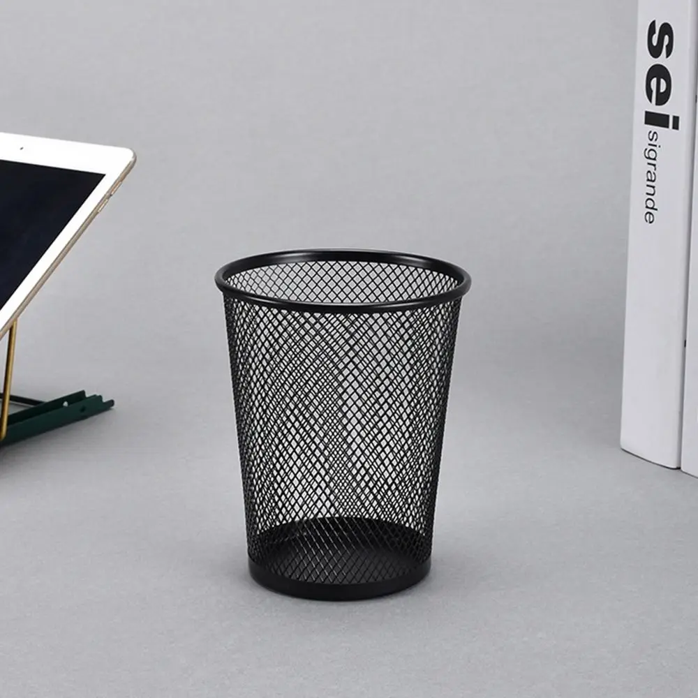 Multifunctional Metal Pen Holder Conical Mesh Pen Container Stackable Storing Desktop Storage Box Gift