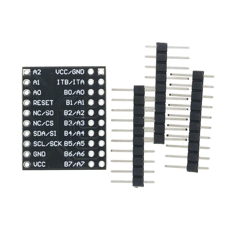 MCP23017 Serielles Schnittstellenmodul IIC I2C SPI MCP23S17 Bidirektionales 16-Bit-I/O-Expander-Pins 10 MHz serielles Schnittstellenmodul