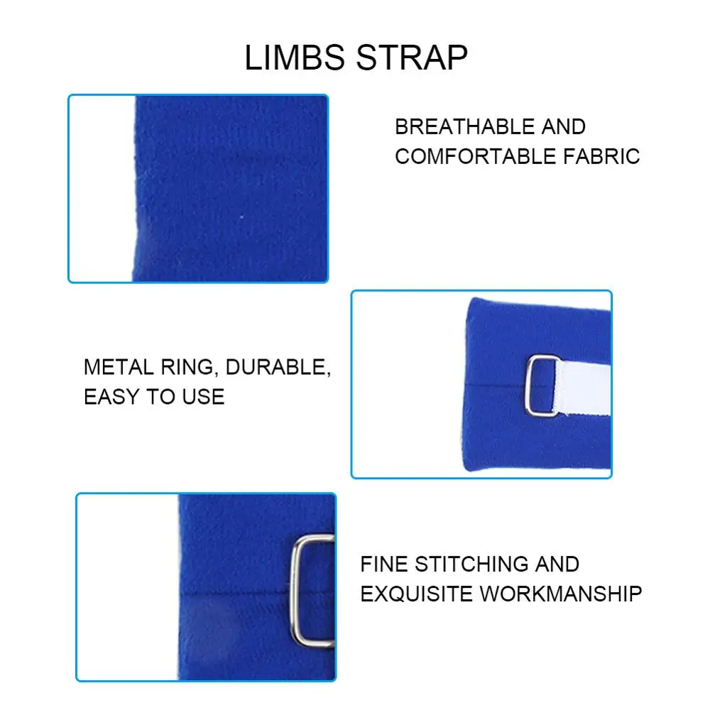 Medical Breathable Limb Restraint Band for Bedridden Patient Elderly\'s Prevent Scratches Bundle Safety Fixing Tie Band Portables