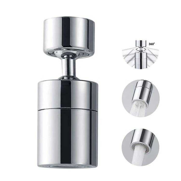 

360 Degree Swivel Sink Faucet Aerator Kitchen Faucet Splash Head Replacement Part Grifo De Cocina