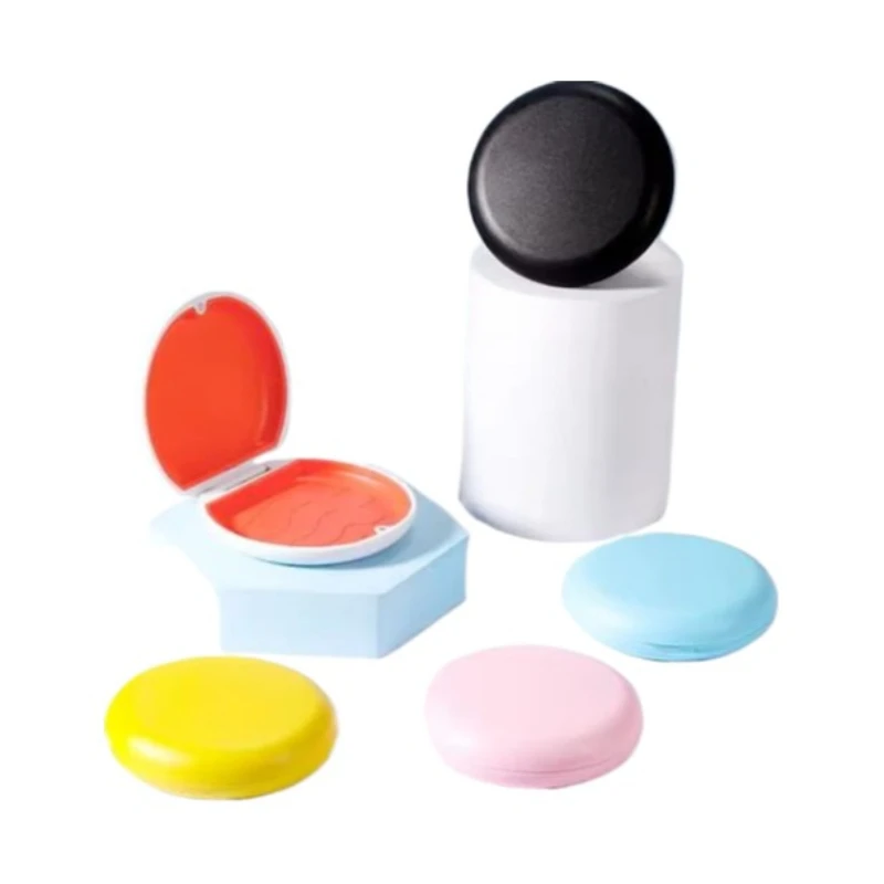 12Pcs Fake Teeth Orthodontic Case Dental Retainer Case Travel Braces False Denture Box Magnetic Artificial Tooth Storage Box