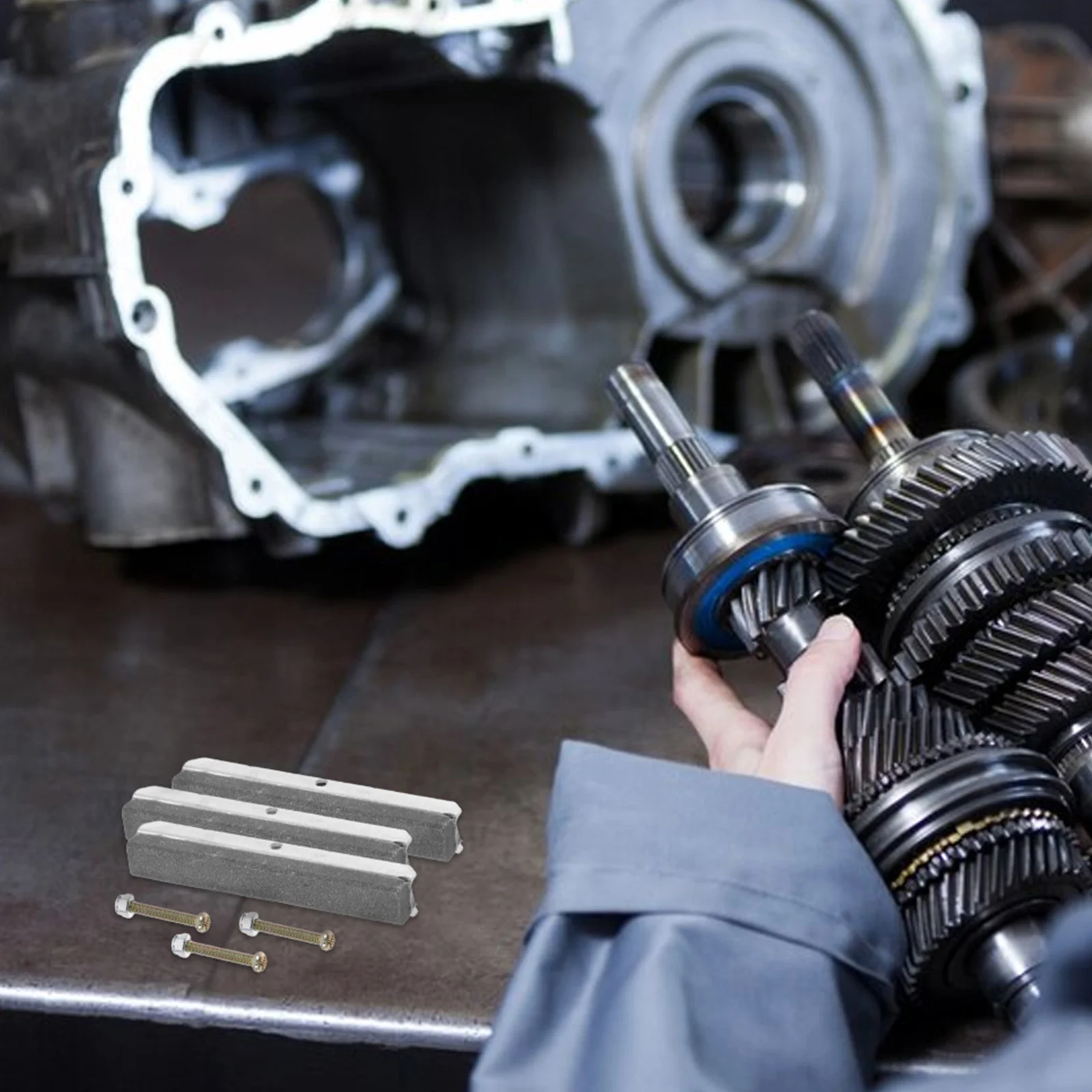 

3Pcs Metal Brake Cylinder Hone Stones High Performance Honing Tool for Engine Cylinder Surface Finishing Honing Tool