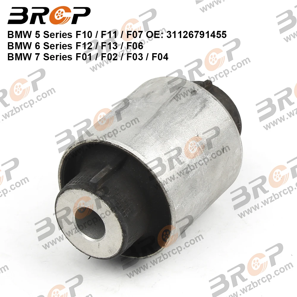 BRCP Front Lower Suspension Straight Control Arm Bushing For BMW 5 6 7 Series F10 F18 F07 F11 F12 F13 F01 F02 31126791455