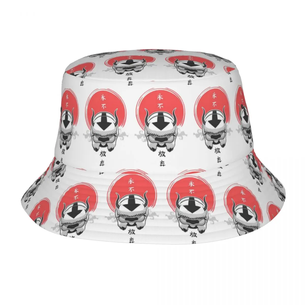 Avatar The Last Airbender Bucket Hats Panama For Kids Bob Hats Reversible Fisherman Hats For Summer Fishing Caps Unisex