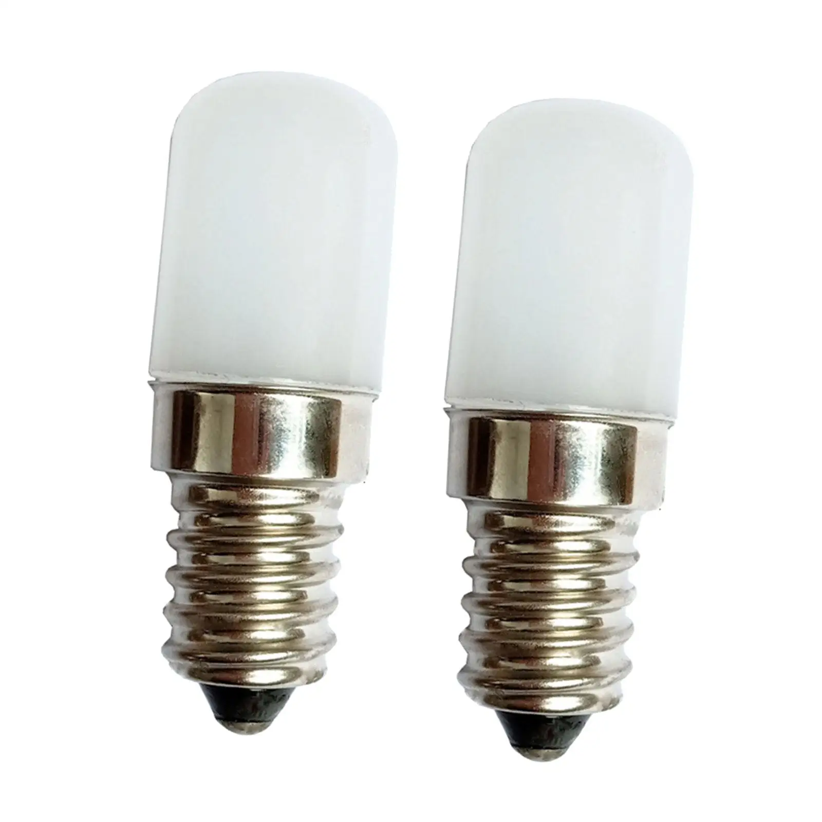 2x E14 6500K Professional Replaces Spare Parts Refrigerator Cabinet Light for Refrigeration Refrigerator Kitchen Home Spare Part