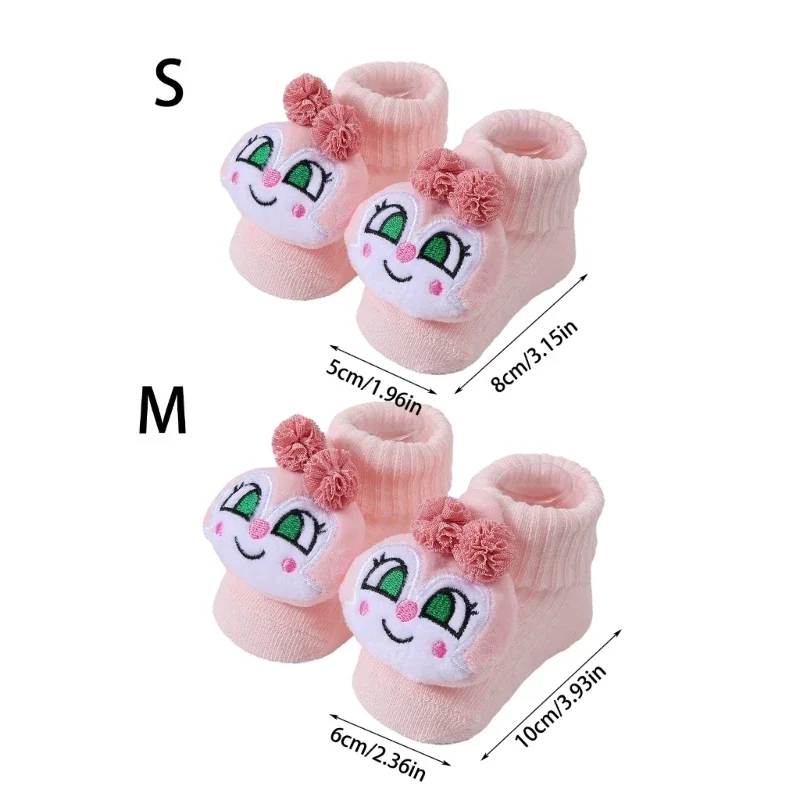 Breathable Baby Walking Socks Lightweight Baby Walking Socks Non Slip Baby Walking Socks Soft Baby Socks for Boys Girls