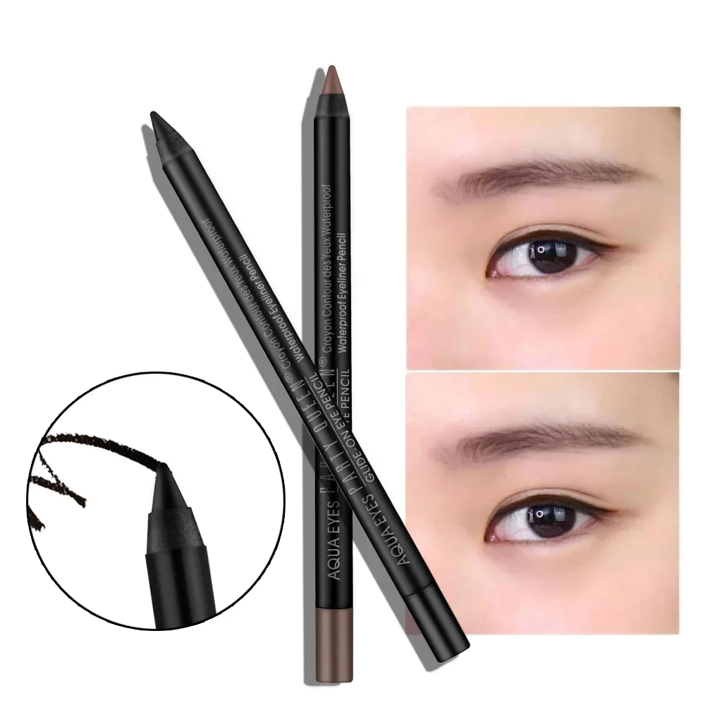 Matita eyeliner Party Queen: trucco nero/marrone impermeabile a lunga durata