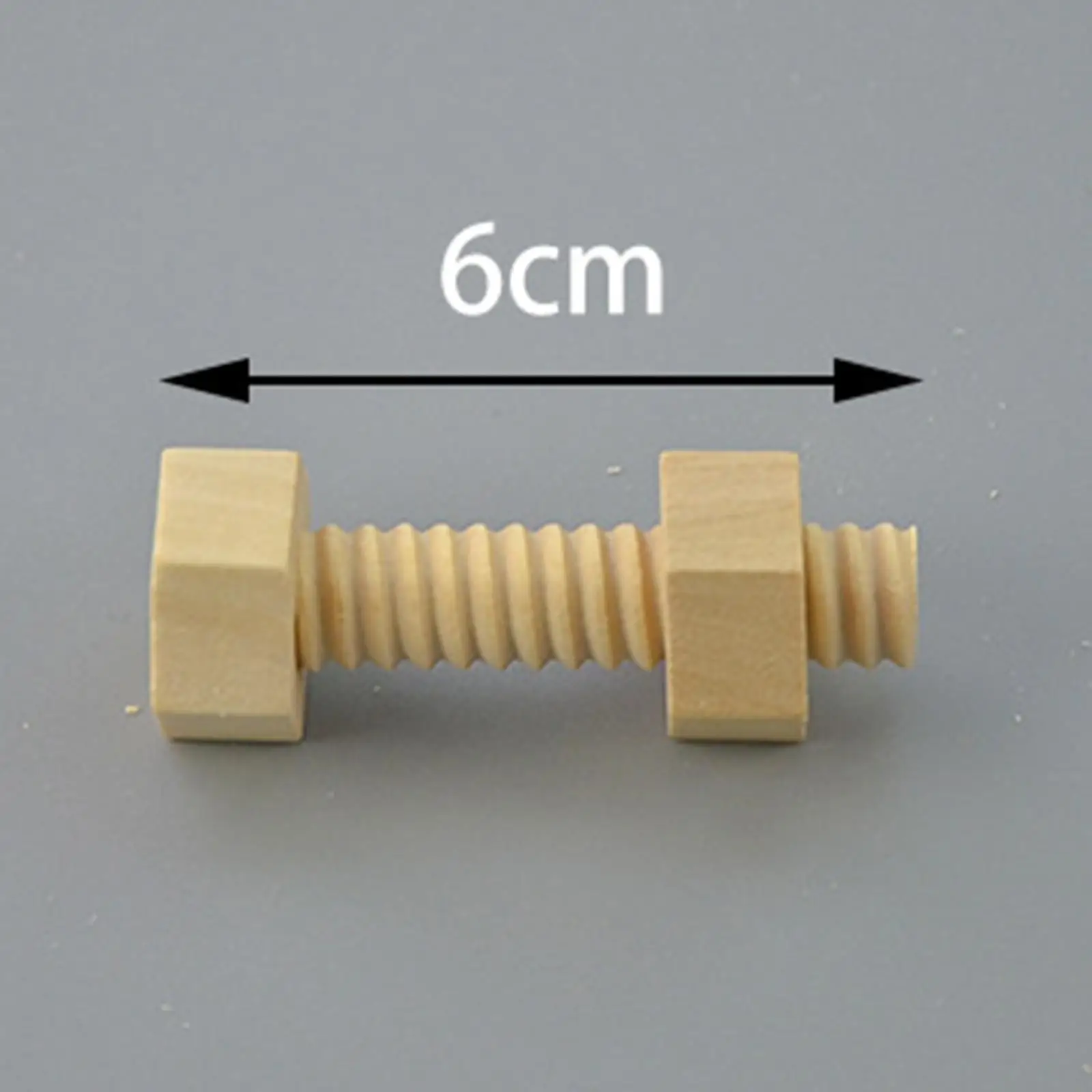 ネジナット組み立ておもちゃ モンテッソーリ 実践スキルアクセサリー ゲームパズル 木製ネジナットおもちゃ 就学前の子供向け 幼児向け