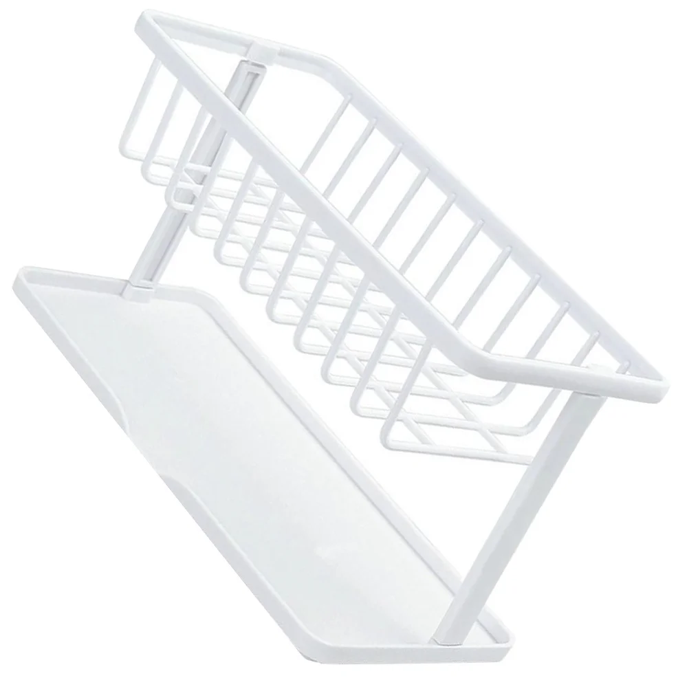 

Kitchen Sink Sponge Holder Storage Rack Multi-Functional Drain Rack for Sponge Dishcloth Brush Sink Dish Cloth Holder