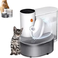 Dog and Cat Water Dispenser, Pet Water Dispenser, Dumping Cat Water Dispenser, Running Water Charging Automatic Water Feeder
