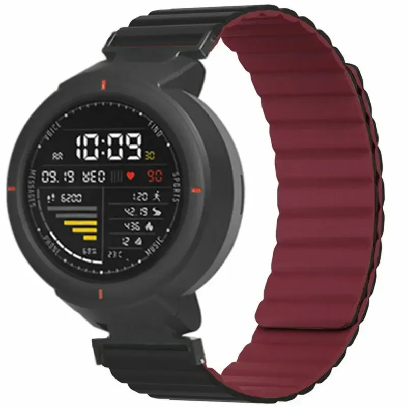 

Silicone Magnetic Loop Strap For Amazfit Verge Lite Smart Watch Band Replaceable Bracelet For Xiaomi Amazfit Verge 3 Correa Belt