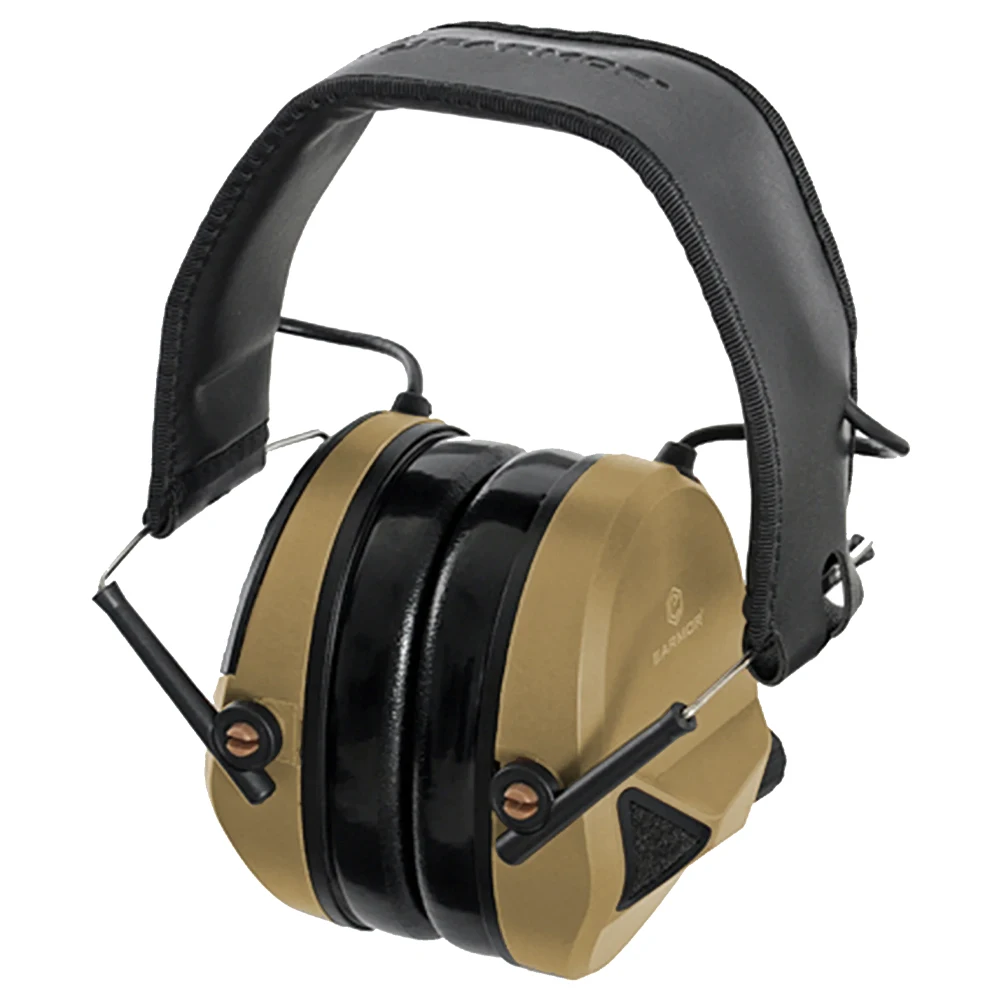 Earmor m30 fone de ouvido de comunicação eletrônica tática/caça ao ar livre tiro proteção auditiva com cancelamento de ruído earmuffs