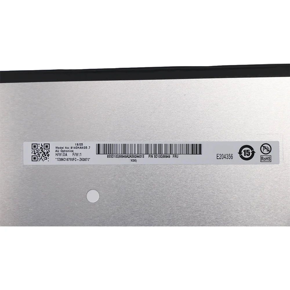 14 "FHD nuevo para Lenovo ThinkPad T490 pantalla LCD de ordenador portátil antideslumbrante IPS AG 01YN154 01YN155 01YN157 5D10V82387 5D10X68366 01YN156