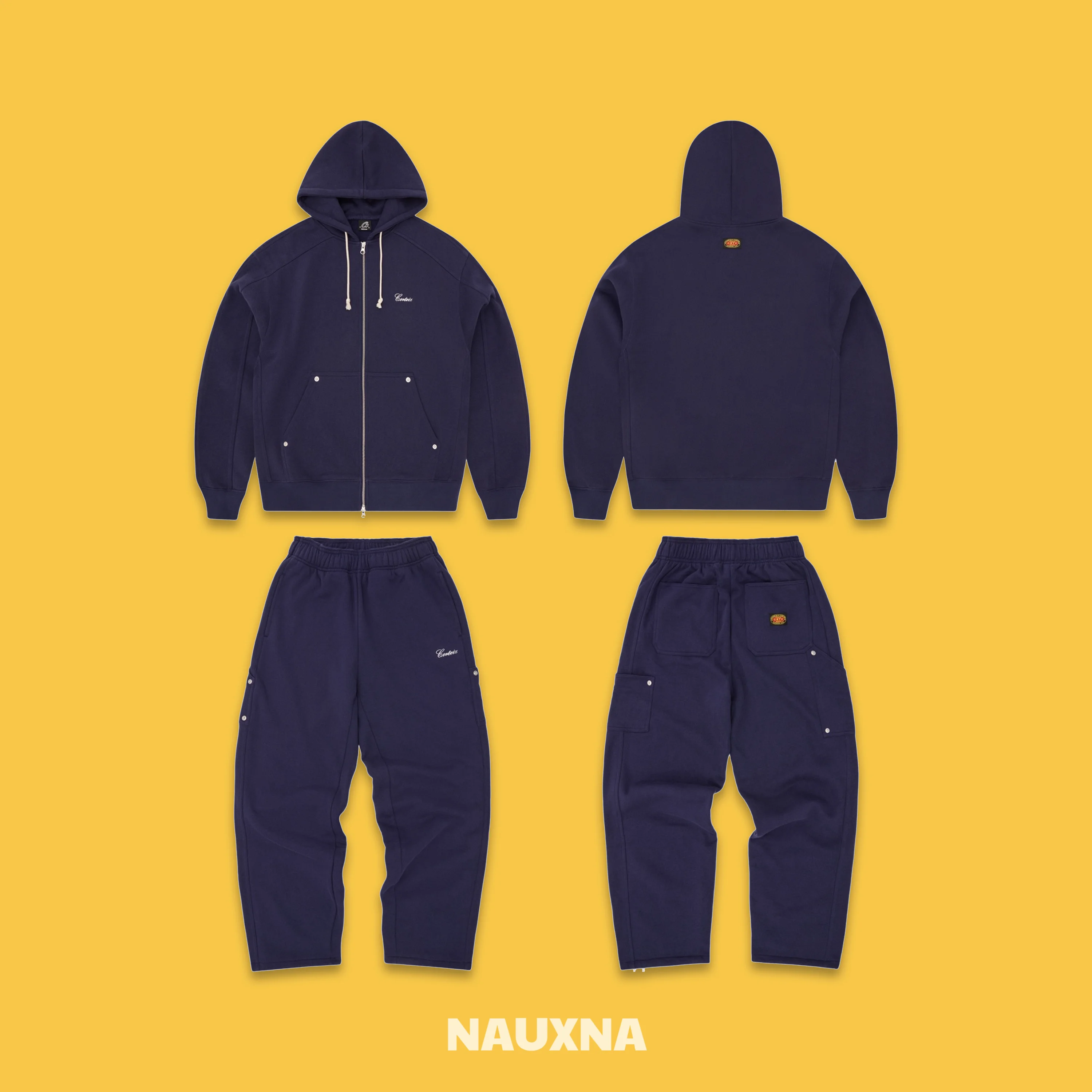 

Комплект: кардиган-худи свободного кроя с вышивкой и спортивные брюки. Повседневный хлопковый молодежный стиль. Осенняя коллекция.