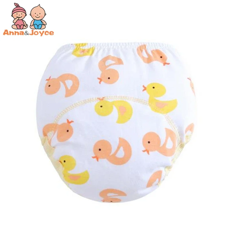 4pc/Lot Toilet Potty Kid Training Pee Boy Underwear Girl  Baby Cloth Diaper Breathable LABS Pants 90/100