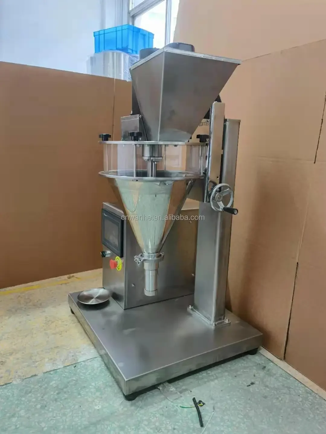 Semi Automatic Small Cos metic Powder Cocoa Spice Filling Machine Sachets Bag Auger Screw Powder Filler Machine