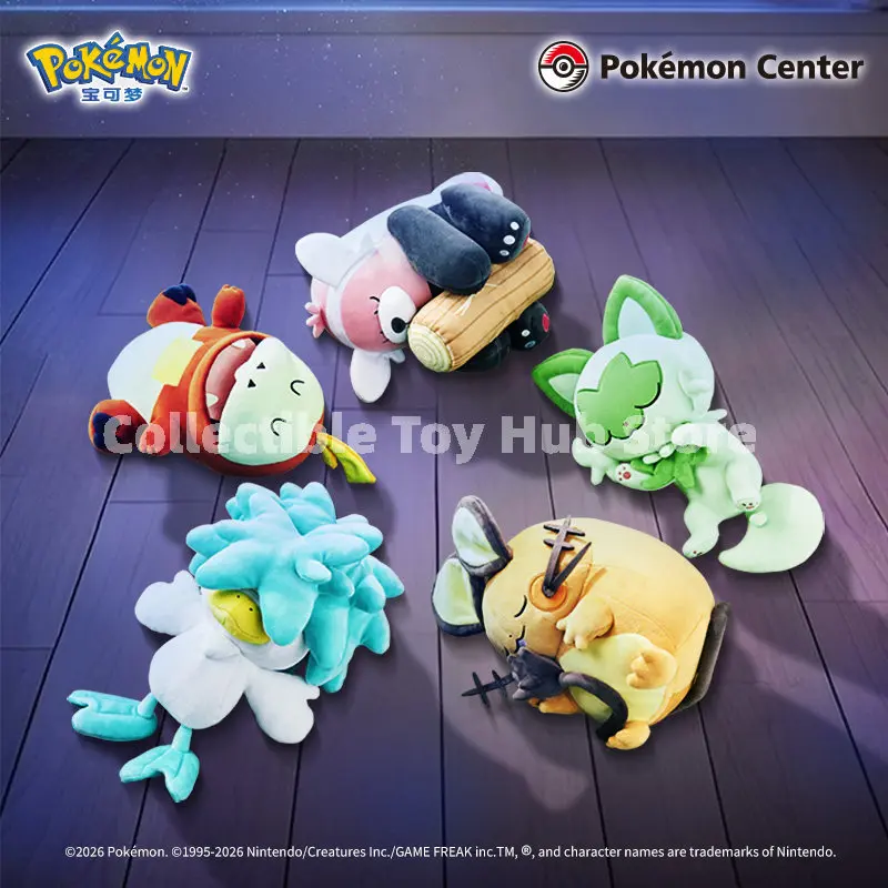 peluche-douce-authentique-pokemon-centre-sleep-mochi-sprigatito-fuecoco-quaxly-dedenne-jouet-couche-dormant-mignon-oreiller-anime-cadeau