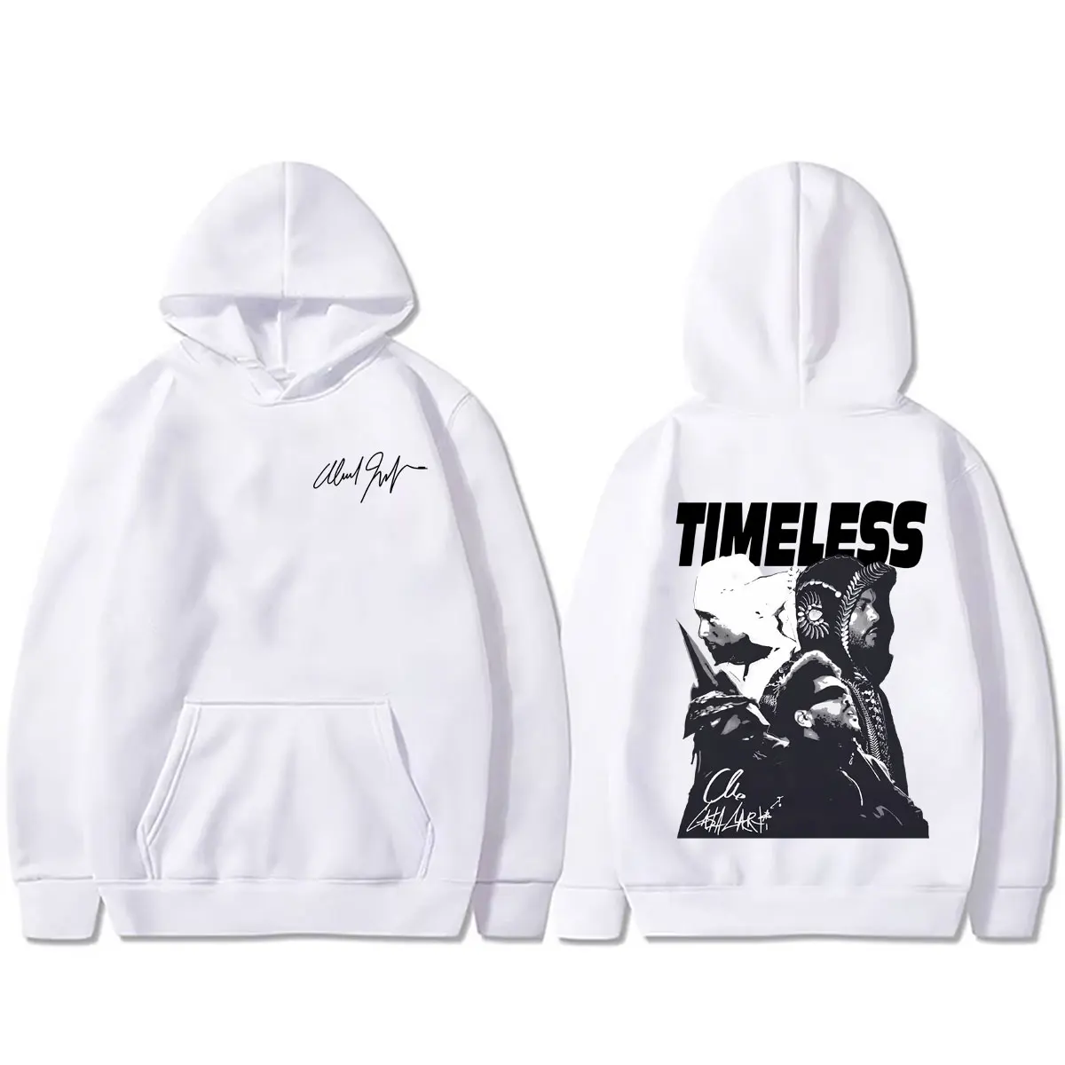 Hot Rapper The Weeknd Playboi Carti After Hours Til Dawn Tour 2026 Hoodie Men Women Hip Hop Fashion Oversized Hooded Sweatshirt