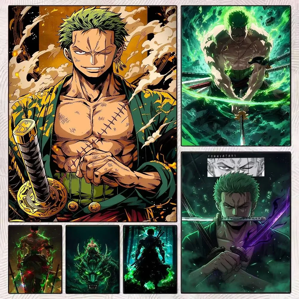 One Piece Zoro And Luffy Anime Character Jigsaw Puzzles 500/1000/1200/2000PCS Family Activity Games for Gameroom Gift Home Decor