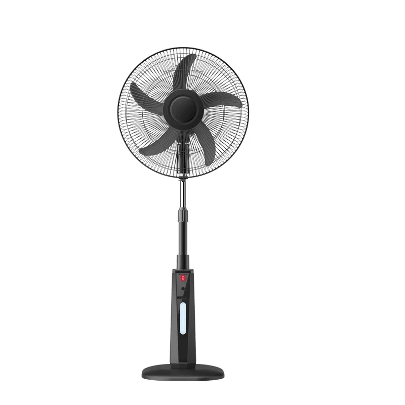2026 16/18 Inch Led Wholesale Ac/dc Electric Outdoor Rechargeable Cooling Floor Standing Energy Fan With Remote Control