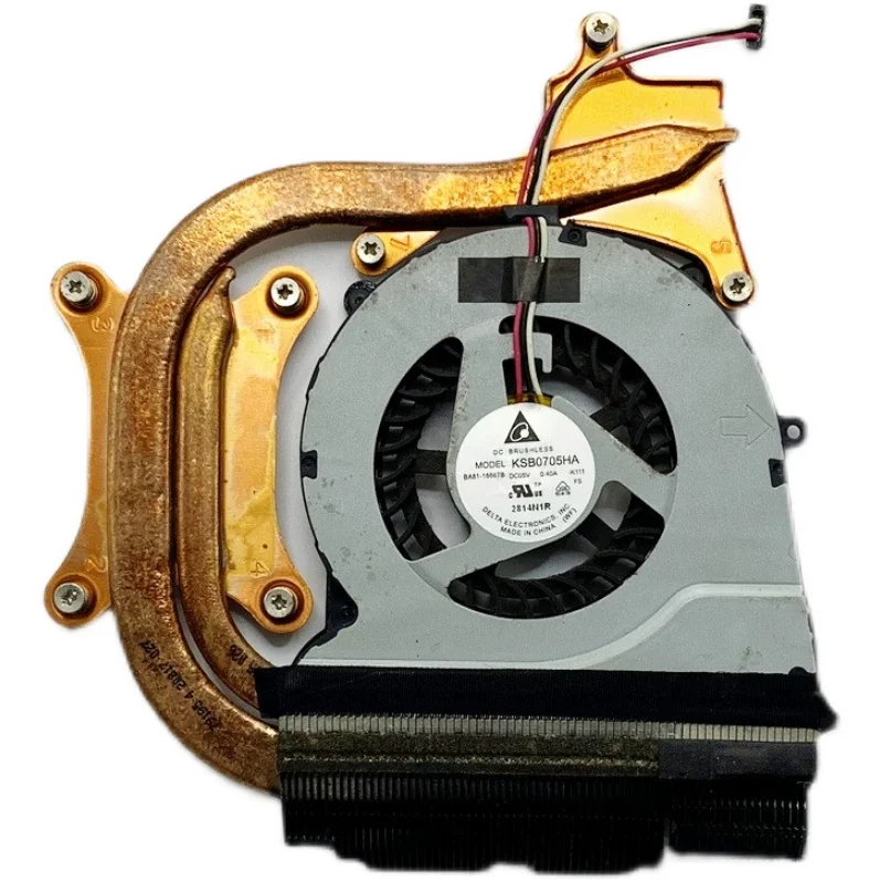 Ventilateur de dissipateur thermique CPU pour ordinateur portable d'origine, ventilateur de refroidissement, refroidisseur de chancelier, BA62-00678A pour Samsung Q470, Q468, Q470C, NP500P4A, 500P4C